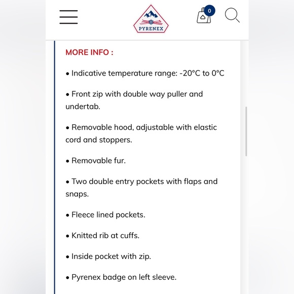 PYRENEX authentic shiny down parka - Picture 11 of 11